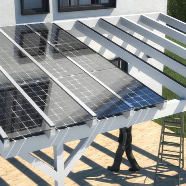 Solarglas Module Solarterrasse Solarglas Module